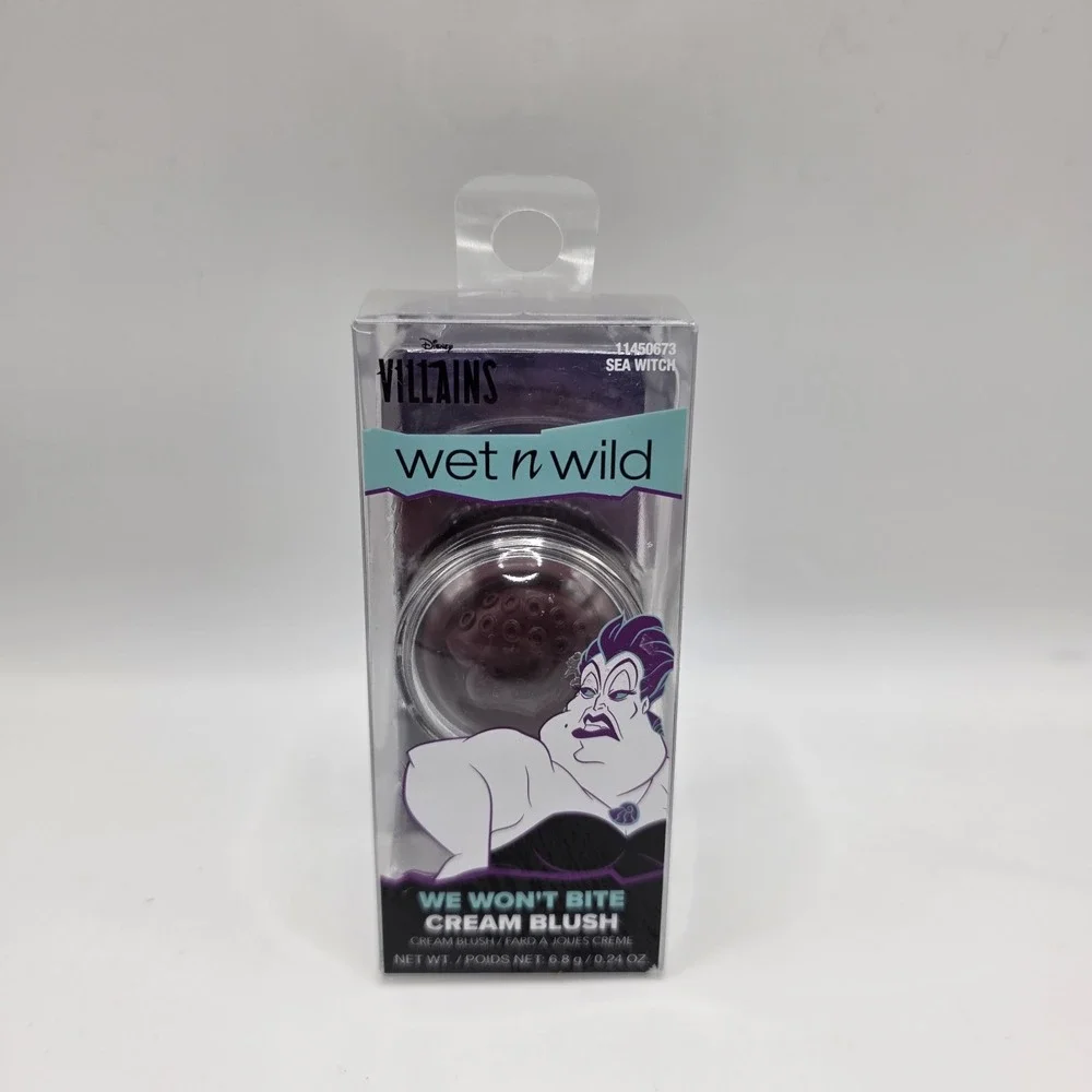 Wet n Wild Disney Villains Ursula Cream Blush Sea‎ Witch New Sealed